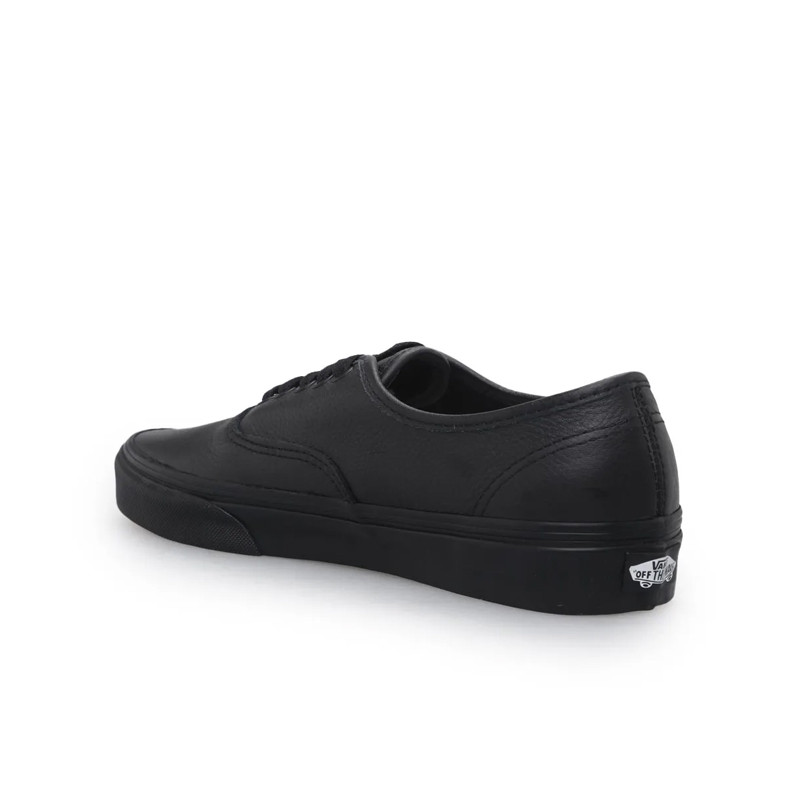 Jual Sepatu Sneakers Vans Ua Authentic Leather Black Original Vn000Jral3B - hoopspoint.com