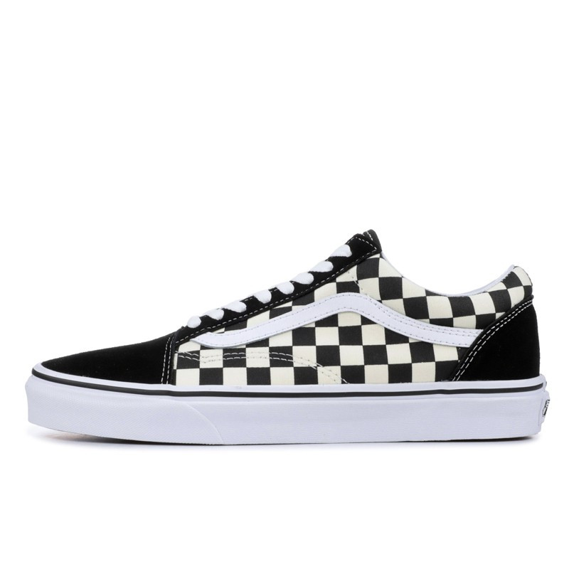 Jual Sepatu Sneakers Vans Old Skool Black Checkerboard Original Vn0A38G1P0S - hoopspoint.com