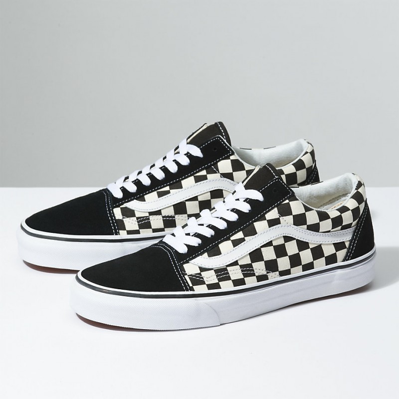 Jual Sepatu Sneakers Vans Old Skool Black Checkerboard Original Vn0A38G1P0S - hoopspoint.com