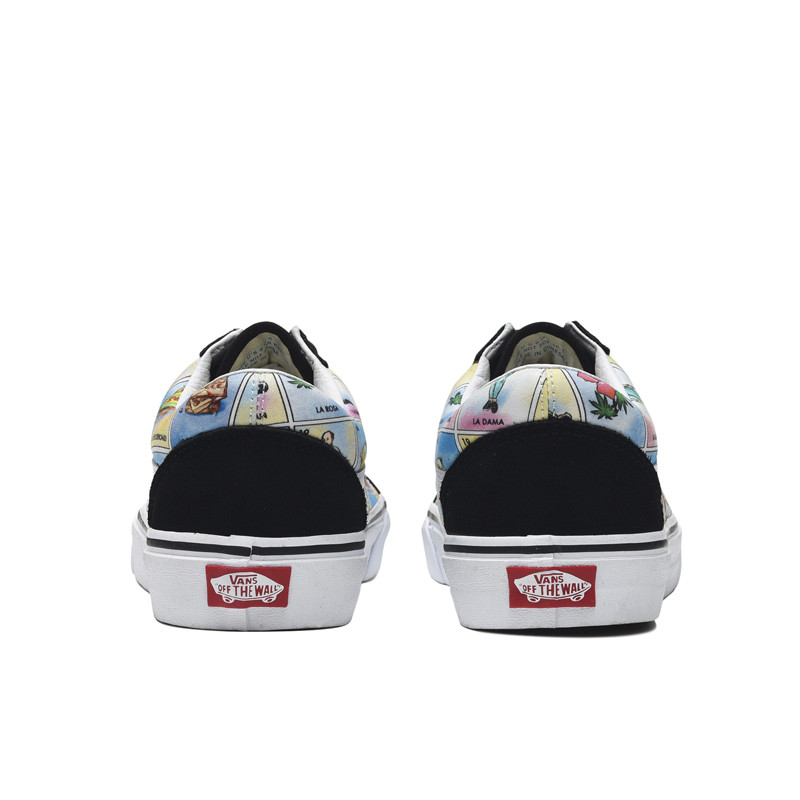 Jual Sepatu Sneakers Vans Old Skool Los Vans Multicolor Original Vn0A4U3Bwn1 - hoopspoint.com