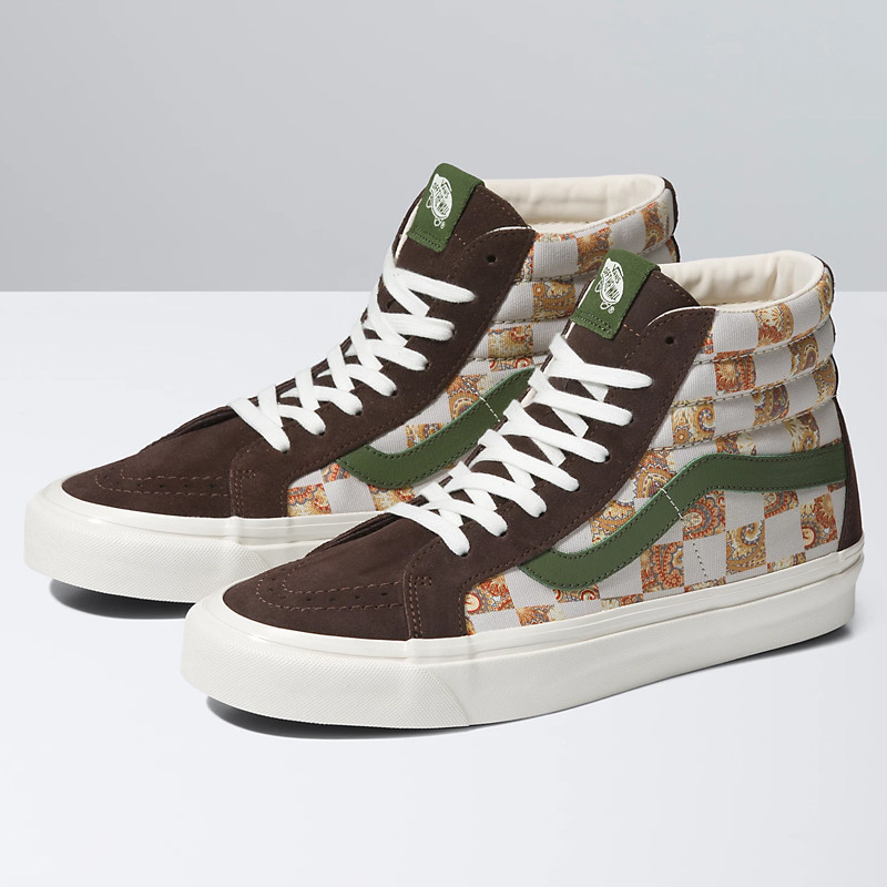 Jual Sepatu Sneakers Vans Bricolage Check Sk8-Hi 38 Dx Multicolor Original Vn0A5Kxvj4E - hoopspoint.com