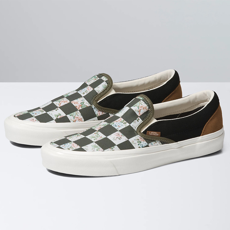 Jual Sepatu Sneakers Vans Bricolage Check Classic Slip-On 98 Dx Multicolor Original Vn0A7Q58J4E - hoopspoint.com