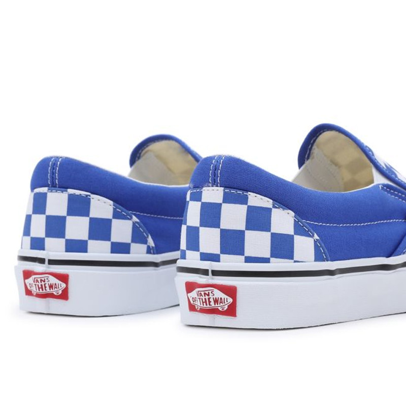 Jual Sepatu Sneakers Vans Color Theory Classic Slip-On Blue Original Vn0A7Q5D6Re - hoopspoint.com