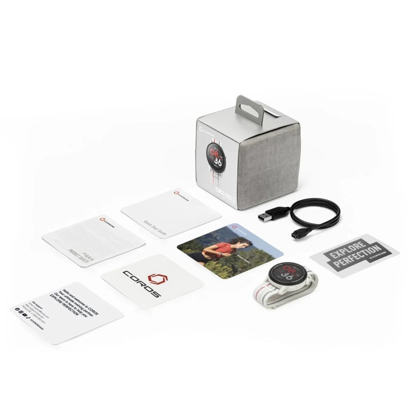 Jual Jam Tangan Lari Pria Coros Pace 3 Gps Sport Watch Silicone White Original W.pace3-Wt - hoopspoint.com