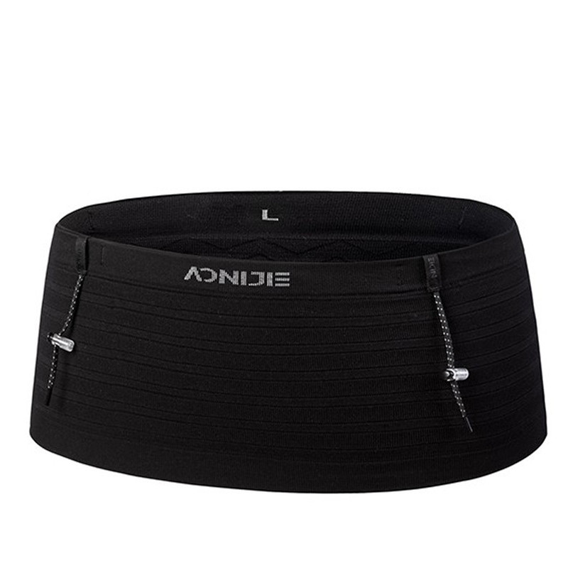 Jual Aksesoris Lari Aonijie Waist Bag Black Original W8116-Black - hoopspoint.com