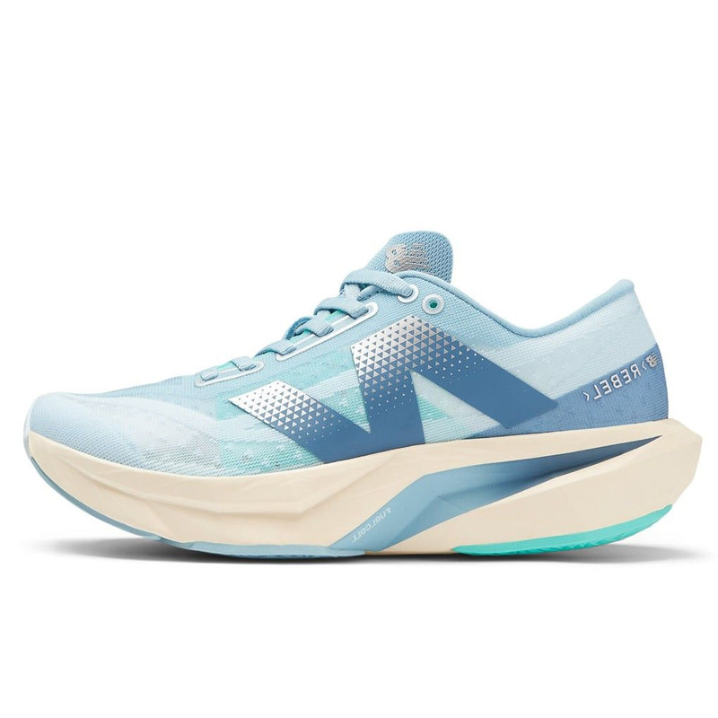 Beli Sepatu Lari Wanita New Balance Wmns Fuelcell Rebel V4 Blue Original Wfcxch4