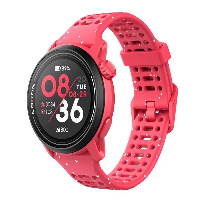 Jual Jam Tangan Lari Pria Coros Pace 3 Silicone Red Original Wpace3-Red - hoopspoint.com