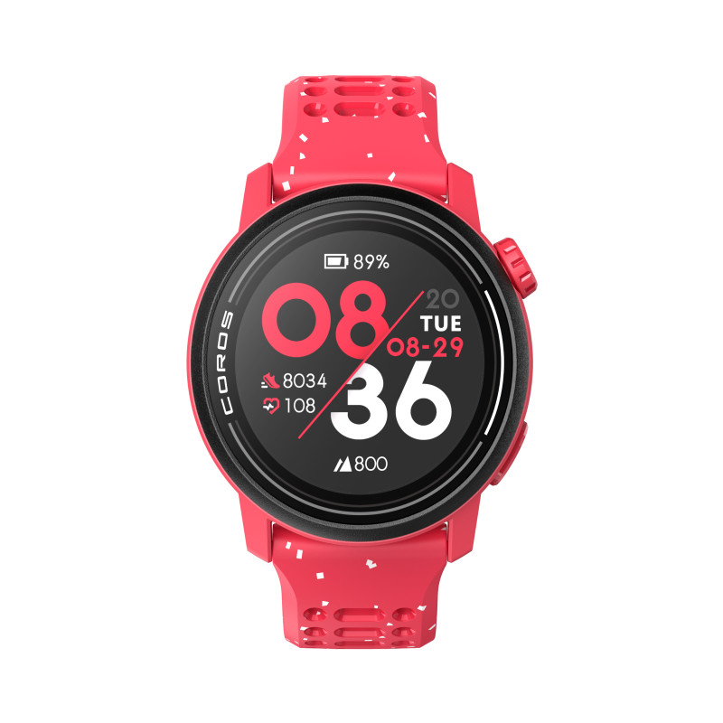 Jual Jam Tangan Lari Pria Coros Pace 3 Silicone Red Original Wpace3-Red - hoopspoint.com