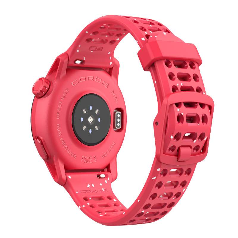 Jual Jam Tangan Lari Pria Coros Pace 3 Silicone Red Original Wpace3-Red - hoopspoint.com