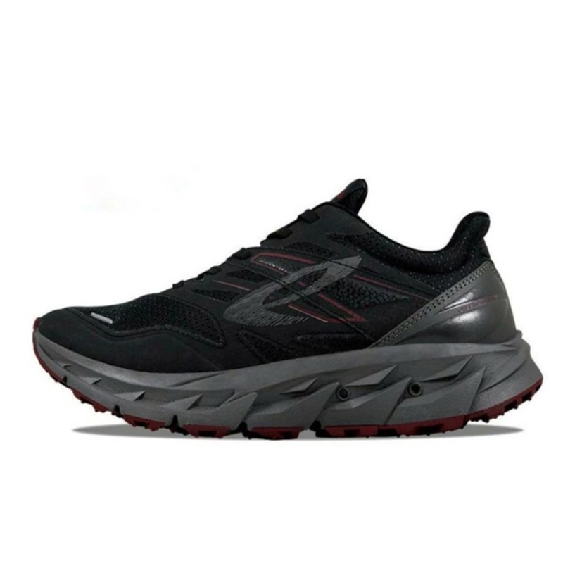 Jual Sepatu Trail Nineten Yuza Evo Black Original Yo6212881 - hoopspoint.com