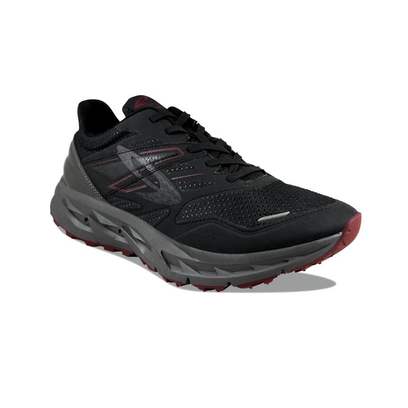 Jual Sepatu Trail Nineten Yuza Evo Black Original Yo6212881 - hoopspoint.com