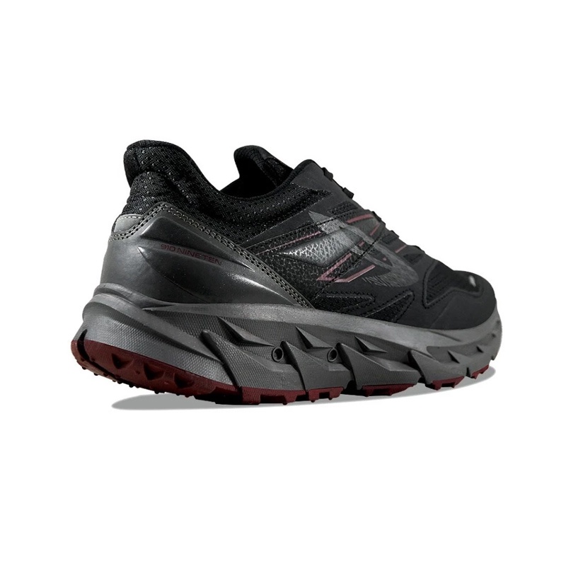 Jual Sepatu Trail Nineten Yuza Evo Black Original Yo6212881 - hoopspoint.com