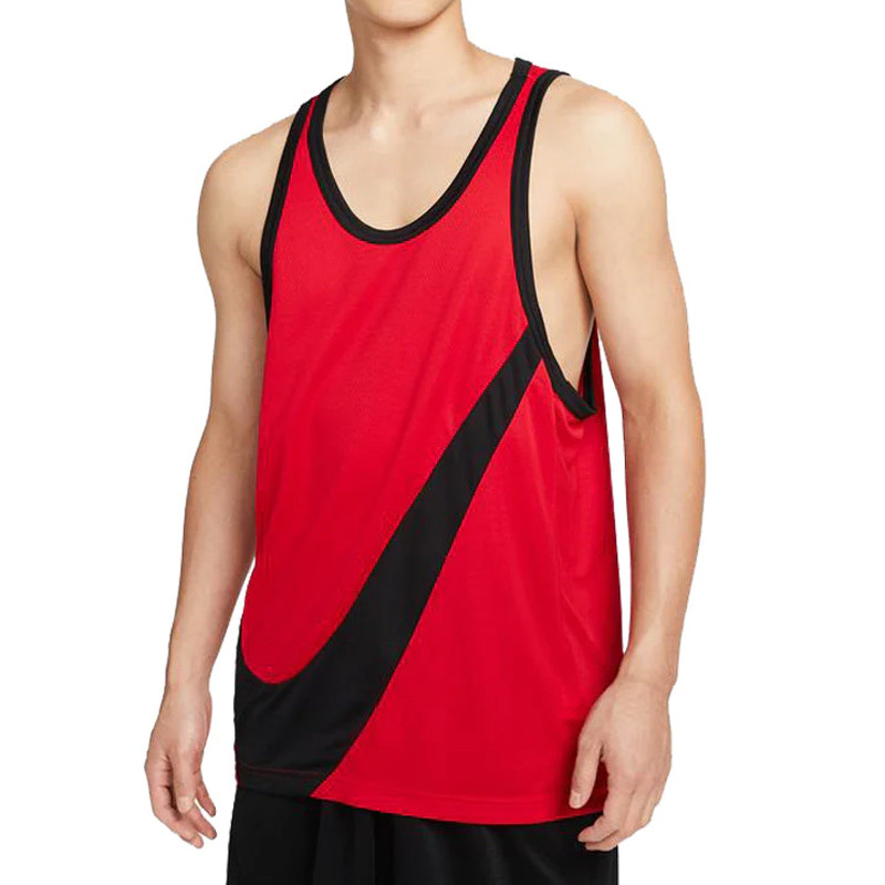 Jual Baju Basket Nike Dri-Fit Basketball Crossover Jersey University Red Original Dh7133-657 - hoopspoint.com