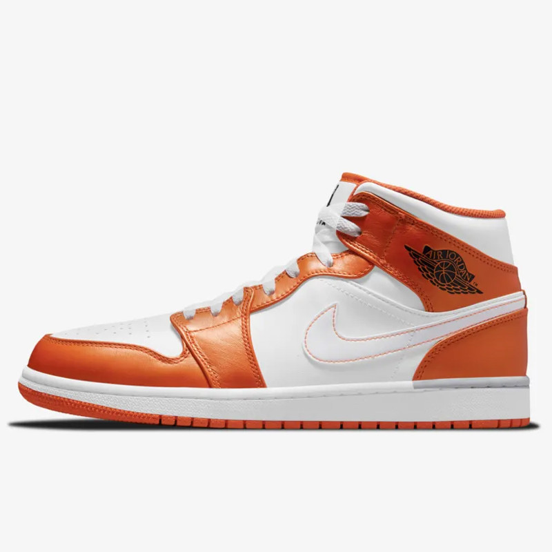 Jual Sepatu Sneakers Air Jordan Aj 1 Mid Se Electric Orange Original Dm3531-800 - hoopspoint.com