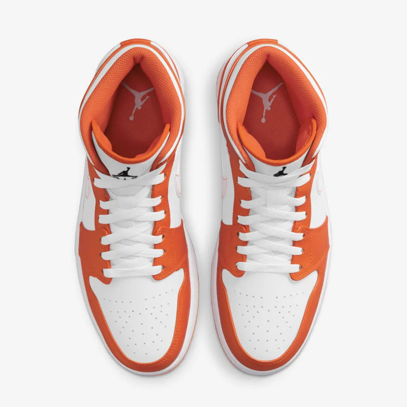 Jual Sepatu Sneakers Air Jordan Aj 1 Mid Se Electric Orange Original Dm3531-800 - hoopspoint.com