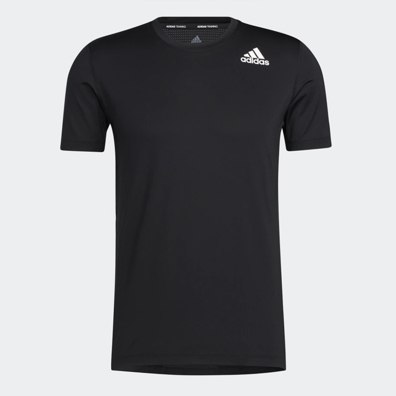 Jual Baju Training Adidas Techfit Compression Short Sleeve Tee Black Original Gm5037 - hoopspoint.com