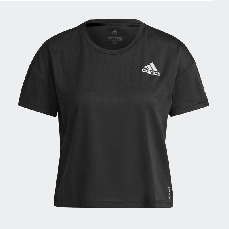 Jual Baju Lari Wanita Adidas Wmns Fast Primeblue Tee Black Original Gn4406 - hoopspoint.com