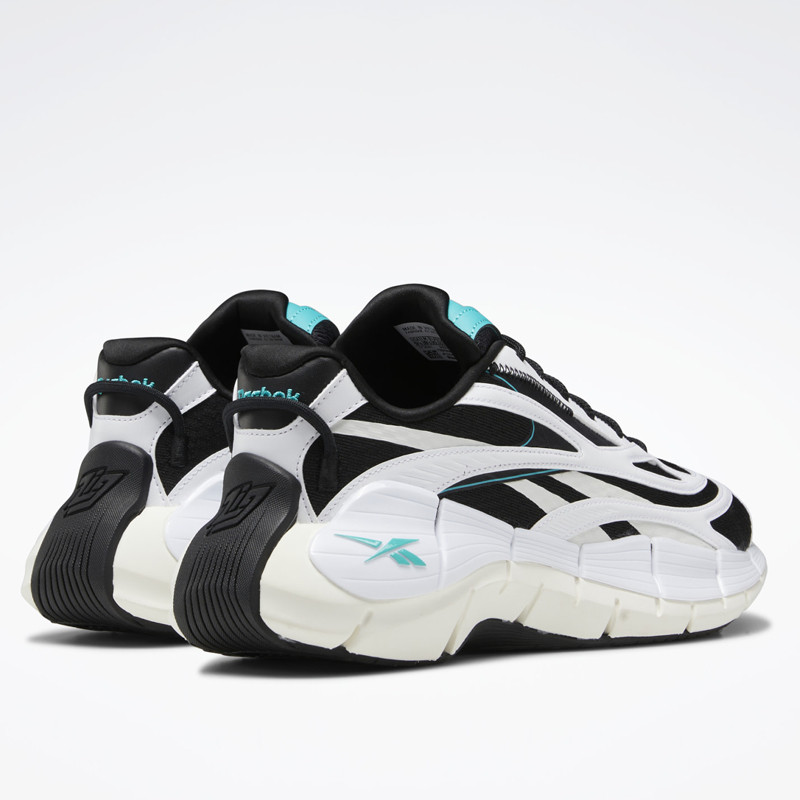 Jual Sepatu Training Reebok Zig Kinetica 2.5 White Black Original Gv7002 - hoopspoint.com