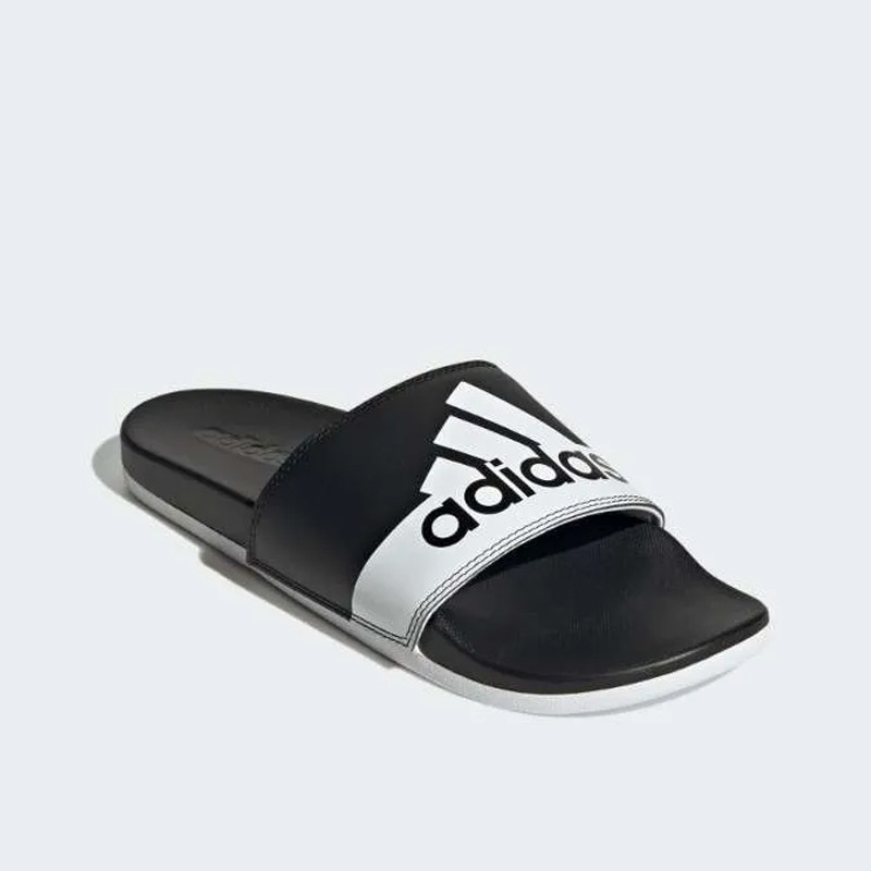 Jual Sandal Sneakers Adidas Adilette Comfort Slides Black White Original Gv9712 - www.hoopspoint.com