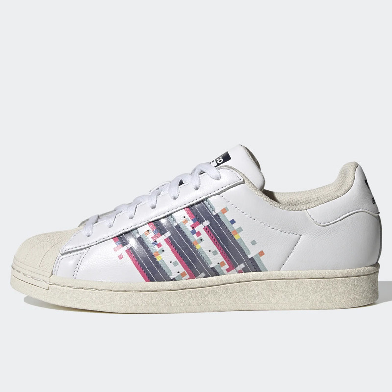 Jual Sepatu Sneakers Wanita Adidas Wmns Superstar Gaming Pack Chalk White Original H05143 - hoopspoint.com