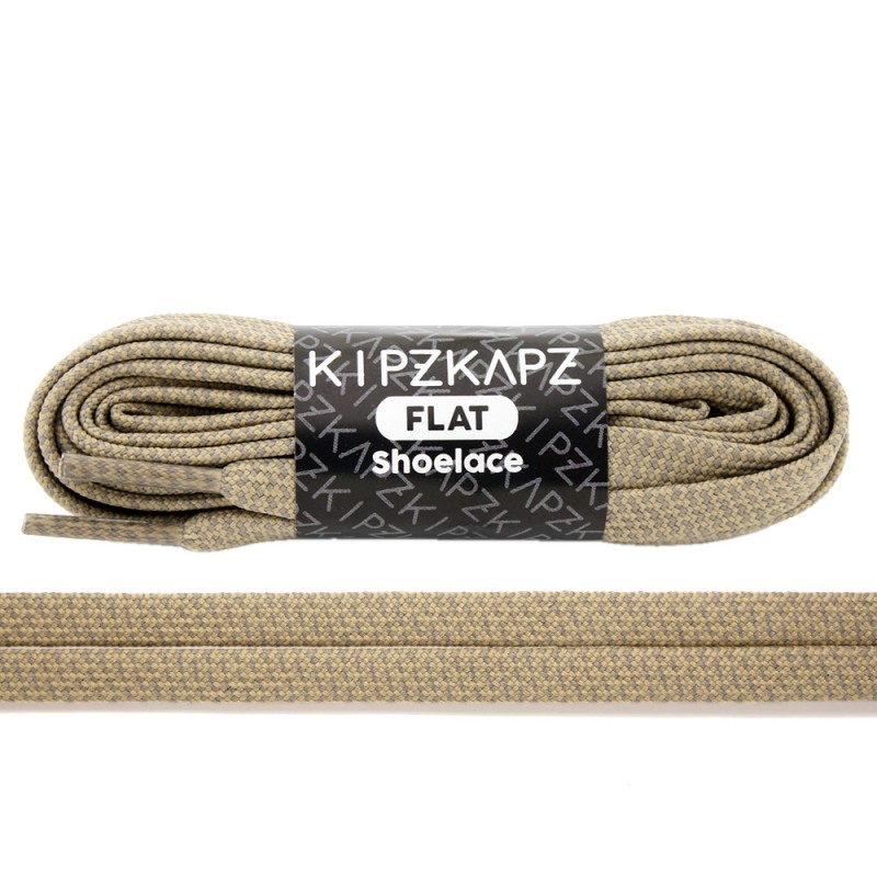 Jual Aksesoris Sneakers Kipzkapz Flat 8Mm Beige Braid Original Kipzfs68 - hoopspoint.com