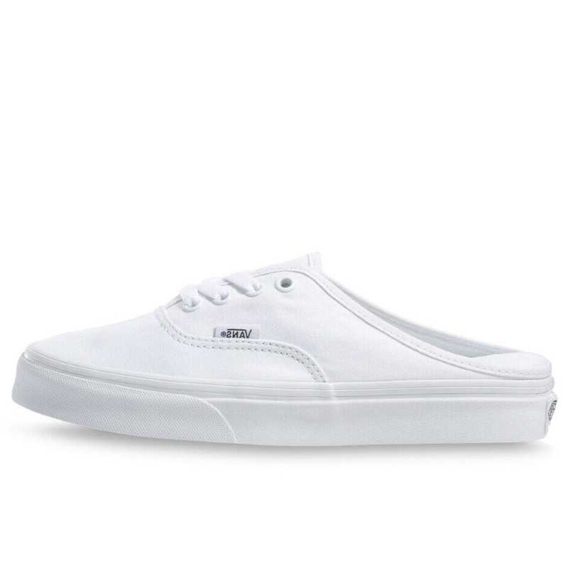 Jual Sepatu Sneakers Vans Authentic Mule White Original Vn0A54F7Qlz - hoopspoint.com