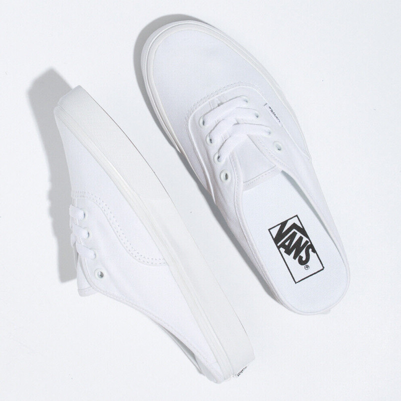 Jual Sepatu Sneakers Vans Authentic Mule White Original Vn0A54F7Qlz - hoopspoint.com