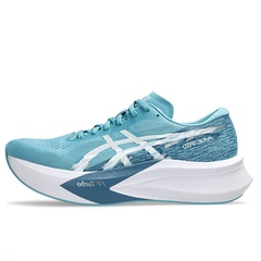 Beli Sepatu Lari Asics Magic Speed 4 Standard Stillwater - White Original 1011B875.402
