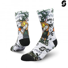 Beli Kaos Kaki Basket Stay Hoops Swag Deer Socks White Original 1137801