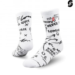 Beli Kaos Kaki Basket Stay Hoops A White Team Socks White Original 11409020