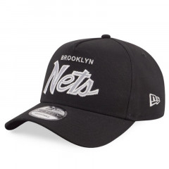 Beli Topi Basket New Era 940 A-Frame Nba Scripts Brooklyn Nets Cap Black Original 13335834