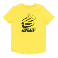 Beli Baju Basket Under Armour Steph Curry Logo Youth Tee Yellow Original 1361764-790