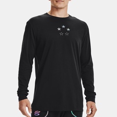 Beli Baju Sneakers Under Armour Curry Asg Ls Tee Black Original 1361999-001