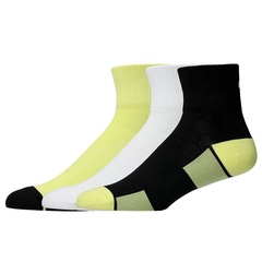 Beli Kaos Kaki Lari Asics Running Quarter 3P Multicolor Original 3013B010.800