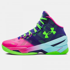 Beli Sepatu Basket Under Armour Curry 2 Northern Lights Multicolor Original 3026052-600