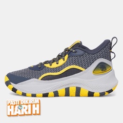Beli Sepatu Basket Anak Under Armour Curry 3Z 24 Gs Downpour Gray Original 3027627-044