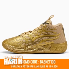 Beli Sepatu Basket Puma Mb.04 Golden Child Gold Matte Original 311306-01