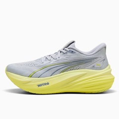 Beli Sepatu Lari Puma Magmax Nitro™ 2 Vibrant Silver-Lux Lime Original 312125-04