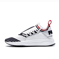 Beli Sepatu Sneakers Puma Tsugi Jun Sport Stripes White Original 367519-01