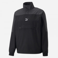 Beli Baju Training Puma Swxp Half-Zip Jacket Black Original 53566401