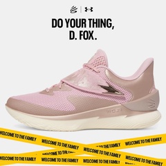 Beli Sepatu Basket Under Armour Curry Fox 1 Reign Rose Pink Original 6001922-647