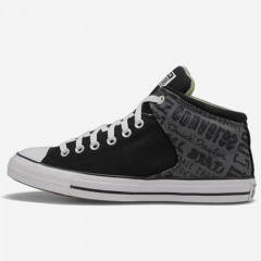 Beli Sepatu Sneakers Converse Chuck Taylor All Star High Street Logo Collage Black Grey Original A02820C