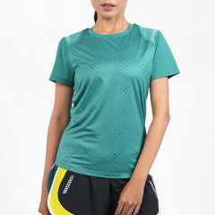 Beli Baju Lari Wanita Juaraga Wmns Active Women Jr Running Jersey Teal Original Aaa020003Tg