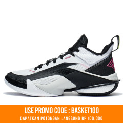 Beli Sepatu Basket Li-Ning Power 10 Black White Original Abat089-1