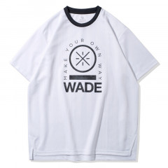 Beli Baju Basket Li-Ning Make Your Own Way Wade Tee White Original Ahsq131-2