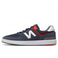 Beli Sepatu Sneakers New Balance 574 Skate Style Blue Original Am574Nvr