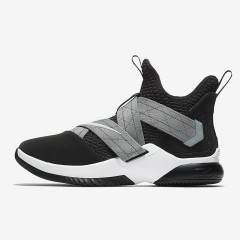 Beli Sepatu Basket Nike Lebron Soldier Xii Sfg Black Grey Original Ao4054-004