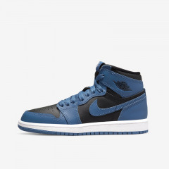 Beli Sepatu Sneakers Anak Air Jordan Aj 1 Retro High Og Anak Dark Marina Blue Original Aq2664-404