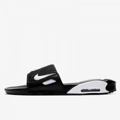 Beli Sandal Sneakers Nike Air Max 90 Slide Black White Original Bq4635-002