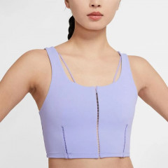 Beli Baju Training Wanita Nike Wmns Luxe Crop Tank Purple Original Cj3666-569